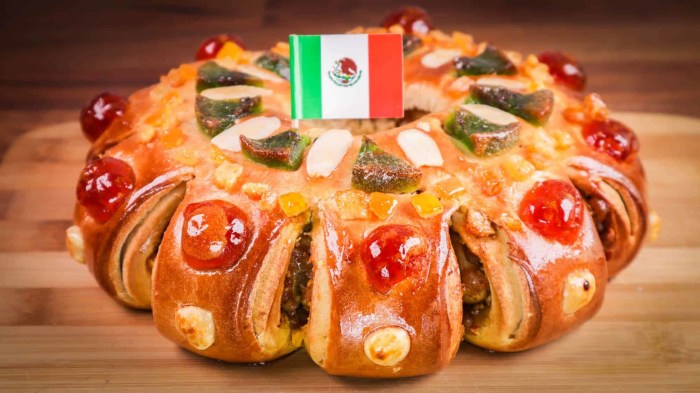 Rosca reyes mexican christmas dessert make original