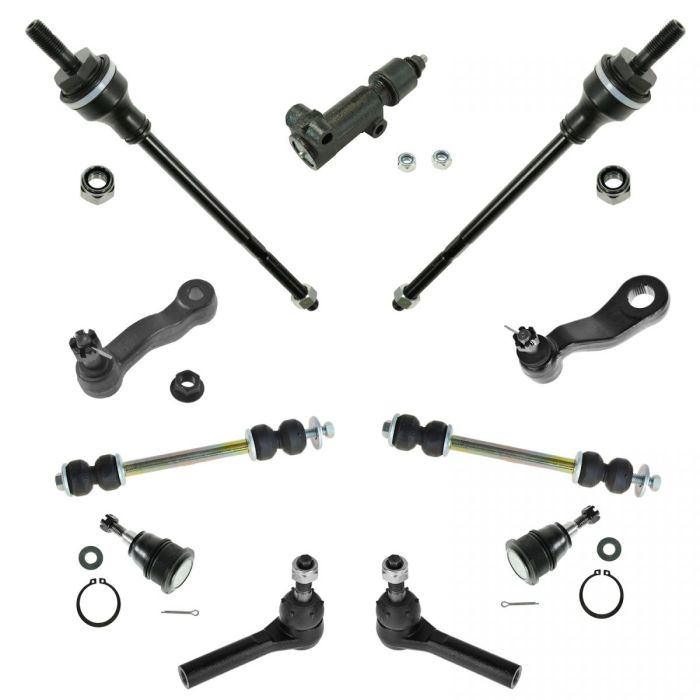 Steering idler joints rods pitman suspension tie arms ball piece kit ebay