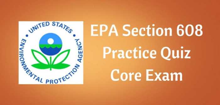 Epa 608 practice test type 3