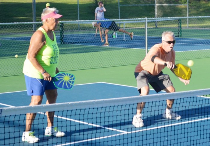 The game of pickleball involves many of these